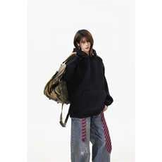 W11095-P53网图现货春季新款潮牌连帽外套重磅宽松百搭休闲卫衣，女装短外套，星座1608