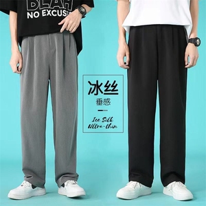 XZ-221-1-k310-p45 夏季阔腿直筒休闲西裤图片