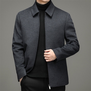 BW6673钱塘2020-2秋冬新款加厚中年男士休闲简约夹克外套P405