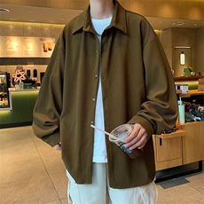 男秋季坠感免烫衬衫外套XZ175P48，男装衬衫，星座1116-2