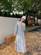 春款碎花，其它，安玖拉