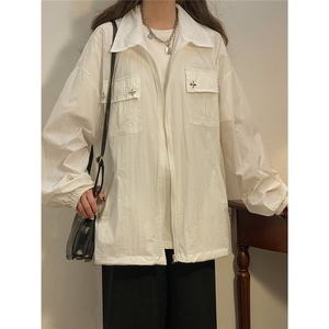 1中性工装大口袋大码M-5XL黄灯外套户外潮牌防晒服FS77006P50控78图片