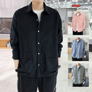  2021春季新款日系工装外套男潮牌宽松夹克潮流DS677T图片
