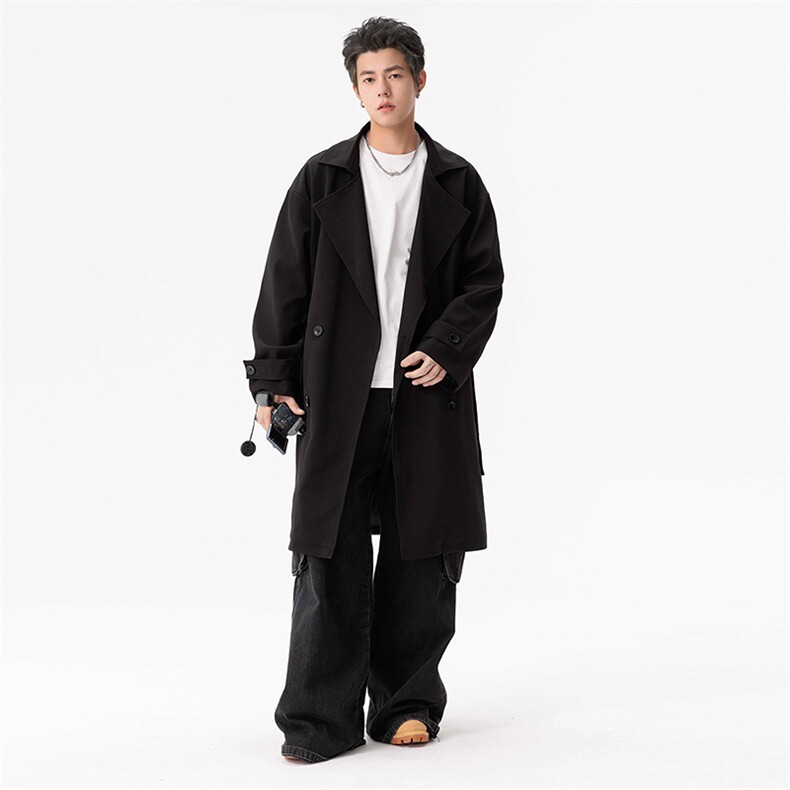 新款休闲情侣风衣,男装风衣,星座1106-2（原1111B）