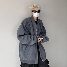 2023年美式复古高街工装夹克潮牌男休闲棒球服春秋外套W5255-P65，男装夹克，星座412-3