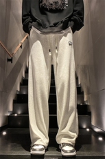 2024春款休闲运动卫裤男美式针织直筒裤子715-6-BX09P55（控78），男装休闲裤，星座715-6