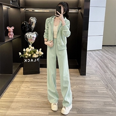 绿色上衣+绿色裤子（不加绒款）85210