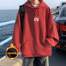 抖音供货、复合重磅加绒现货连帽卫衣宽松D223A-JR-WY2366-特P40，男装卫衣，电商019-1
