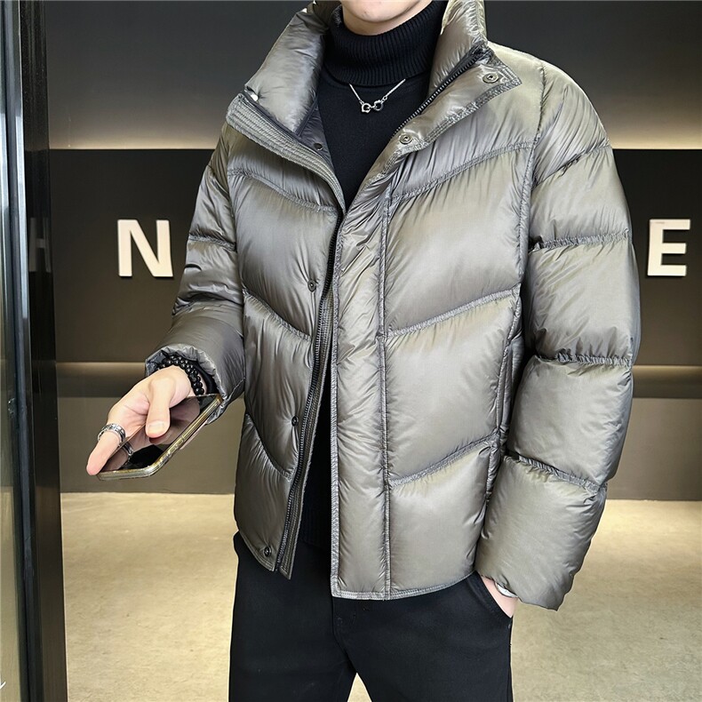 新标90绒有报告泡芙排骨冬季男士羽绒服A313-Y135576-P355,男装羽绒服,电商A313