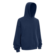 跨境版无帽绳二开秋冬重磅曼巴棉美式宽松纯色连帽卫衣外套DWS66，男装卫衣，电商A486