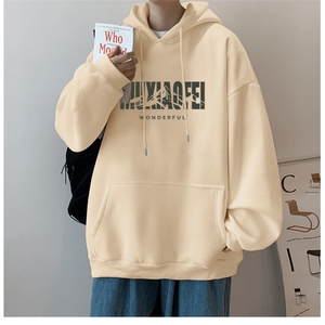 抖音供货、重磅360克现货加绒印花连帽卫衣HD019-1-LMWY44127-P40图片