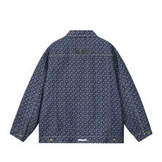 水洗牛仔外套男款春美式痞帅上衣服宽松休闲工装夹克JK1322-P75，男装工装外套，星座1103-3