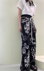 阔腿裤，其它，锦上