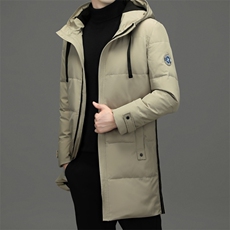 BWDF-6钱塘2020-2中年男士商务休闲连帽冬季厚款羽绒服P255，男装羽绒服，钱塘207-2