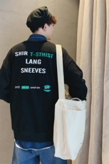 20秋装港风大码潮流韩版宽松情侣装印花圆领卫衣上衣潮WY909-P50，男装卫衣，电商A009A（原A058A）