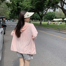 防晒衣女外穿夏季新款冰丝防晒服防紫外线宽松显瘦百搭超薄外套女，男装夹克，星座506A