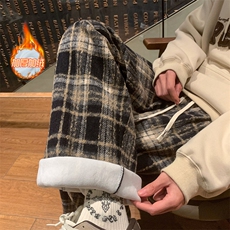 XZ616冬季新款毛呢格子加绒加厚直筒休闲长裤TY997P65控78，男装卫衣，星座512A（原616）