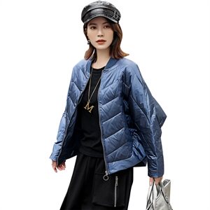 2020冬季新款潮流短款棒球领羽绒服舒适保暖外套图片