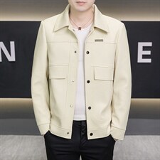 春季夹克男高品质翻领外套型男商务休闲百搭青年外套男N2610-P87，男装夹克，星座310B-3