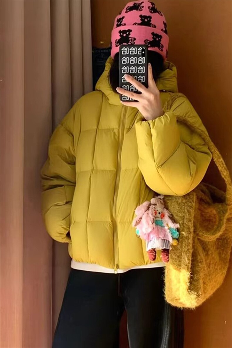 网图-连帽方格面包服棉服男cp256-特105,男装棉衣,电商B371