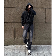 图不拿货渐变牛仔裤男秋冬微喇叭cleanfit裤子-KZA29-P55，男装牛仔裤，星座1007（原301D）