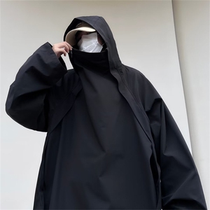 冲锋衣男潮牌高领防风防水机能工装夹克日系cityboy外套WJ208-P60图片