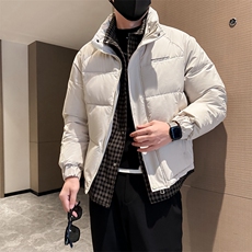 B216M8968P1302025冬装新款男假两件棉衣外套羽绒棉服社会风，男装棉衣，电商B216（原B302）