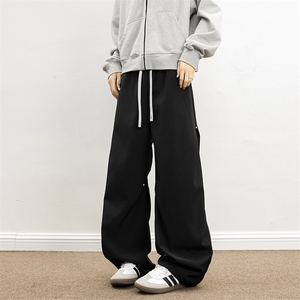 190美式褶皱铆钉伞兵裤加长高个子工装裤薄款冲锋速干裤KZ033P50图片
