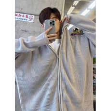 【有货】DF02-特P65针织开衫外套男潮牌高级感毛衣复古慵懒风，男装针织衫/毛衣，星座603-2