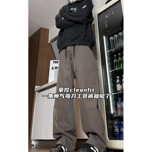 视频私 高质量纯棉美式弯刀工装休闲裤WNK003-P55图片