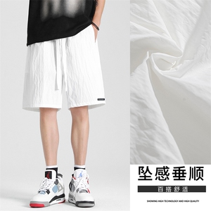 夏季薄款百搭多色系短裤帅气纯色休闲雨伞裤  DK291-特批20图片