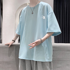 华夫格t恤男短袖男大码五分袖大皂风HT73369-P22，男装T恤，电商A040