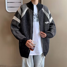 日系文艺港风衬衫男春秋季休闲大码衬衫工装长袖外套M5690/P64，男装衬衫，星座506