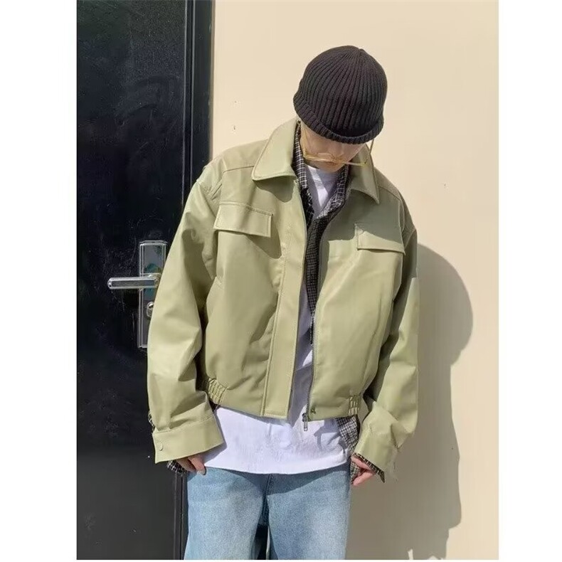 美式外套男春秋宽松夹克复古三防冲锋衣PZ107-P59,男装夹克,星座208-5