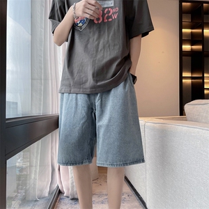 潮流春季牛仔裤男牛仔短裤D202P36图片