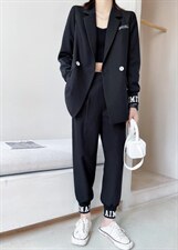 秋季款西装两件套，女装西装，秀禾