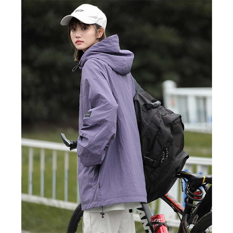 秋季高品质中性风潮流冲锋衣时尚简外套夹克CYJK9267P-75控价129,男装夹克,电商A128