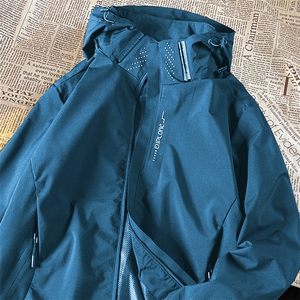 外贸春秋大码户外连帽防风防水运动外套冲锋衣夹克JK681-P48图片