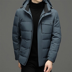 DY7689秋冬新款2023年男士休闲羽绒服加厚保暖夹克外套P245，男装羽绒服，电商B360