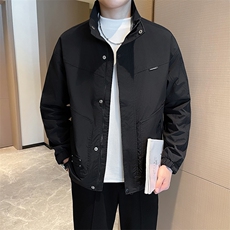 男生简约上衣夹克外套百搭款JK8402-P95，男装夹克，星座1012-1