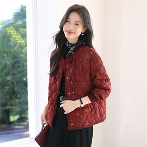 新中式盘扣棉服外套女冬2025新款时尚洋气加厚保暖显瘦短款棉衣图片