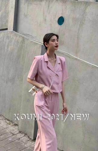 现货，三色西装套装，女装西装，欧妮卡蒂蔓