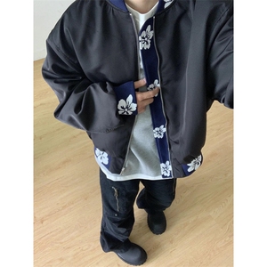 【有货】加棉666CC-特P73 常规JK110CC-特P65 花卉拼接外套男夹克图片