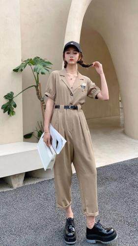 夏季连体裤，女装连体裤，美人访