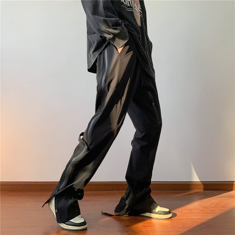 男秋季新款港风加绒冲锋休闲裤XA06P50,男装休闲裤,星座1116-2