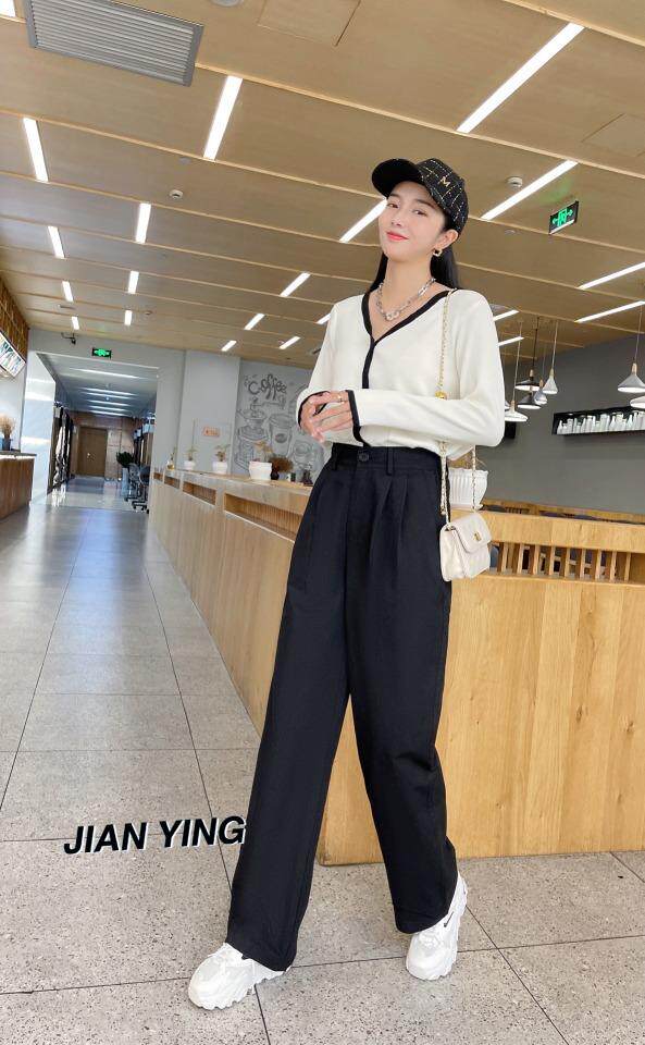 男友裤直筒裤M一XxL：日系风流行，其它，简 影