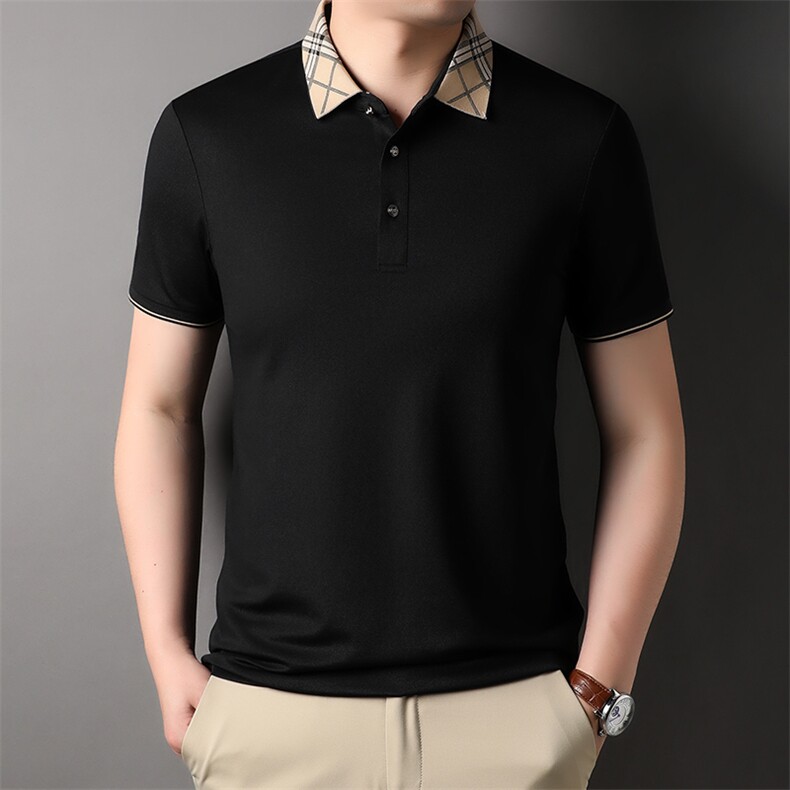 精品时尚短袖T恤男上衣夏季男休闲免烫T恤POLO衫HP3902-P60,男装Polo衫,星座1105-3