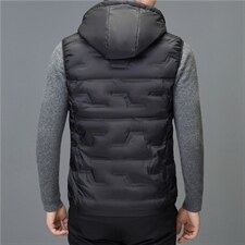 2023年休闲时尚高端男士羽绒服马甲P240，男装羽绒服，电商D223-1