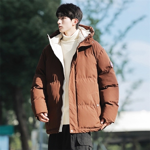 冬季新款棉衣男士加厚大鹅棉袄外套情侣款防寒保暖棉服1102-P60图片