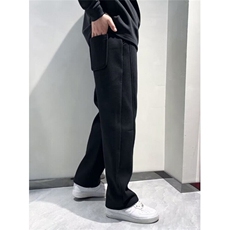 春秋季新款高级舒适加厚重磅肤感棉香蕉平脚裤休闲裤KY195，男装休闲裤，星座1116A（原606A-3）